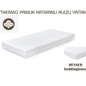 Resim 70 x 110 Heyner Alezli Thermo Pamuk Katmanli Ortopedik Bebek Yatağı 
