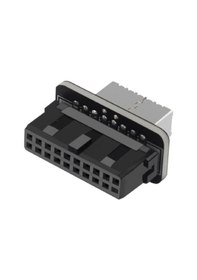 Resim Type-e To Usb 3.0 19 Pin Anakart Dişi Erkek Çevirici Dönüştürücü 