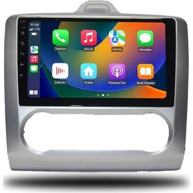 Resim Avaydel Ford Focus 2 Android Carplay Multimedya 2007-2011 Dijital Klima 6GB RAM + 64Gb Hafıza + 4 Çekirdek 