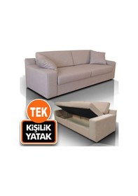 Resim Seray Serora 3'Lü Sandıklı Yataklı Kanepe 