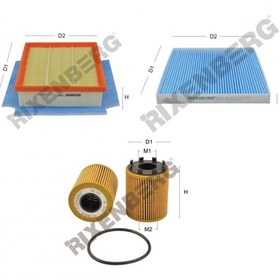 Resim Opel Corsa D 1.3 Cdti (Motor Kodu z13dtj-purflux) 75 Hp 06 > Rixenberg Filtre Bakım Seti 