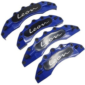 Resim Seat Leon Mavi Kaliper Kapak Seti 4 lü 