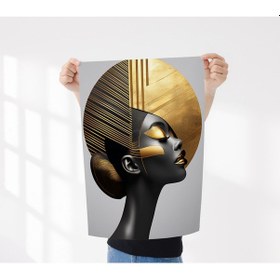 Resim Çerçevesiz Poster, Dijital Baskı Soyut Kadın Temalı Poster, Minimal, Ev, Ofis, Dekorasyon 