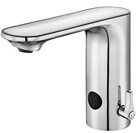 Resim ECA Compact Fotoselli Pilli Çift Su Girişli Lavabo Bataryası 108108037 