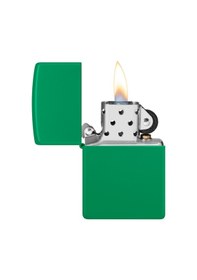 Resim Zippo 48629 Regular Grass Green Matte Çakmak Çok Renkli 
