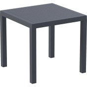 Resim Siesta Contract Ares 80 x 80 Cm Kare Masa - Koyu Gri 