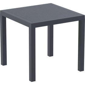 Resim Siesta Contract Ares 80 x 80 Cm Kare Masa - Koyu Gri 