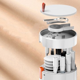 Resim FLAMENKO Zore Q20 20 In 1 Çok Fonksiyonlu Elektronik Cihaz Temizleme Kiti - Beyaz 