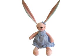 Resim UDATOYS Uzun Kulaklı Tavşan Peluş Oyuncak Sevimli Uyku Oyun Arkadaşı 35 cm Mavi 