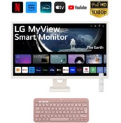 Resim LG WebOS Akıllı TV Wİ-Fİ, Bluetooth, USB Bağlantı IPS 1920x1080 FULHD 32 inç 80 Ekran Smart Monitör TV 