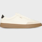 Resim BOSS Logolu Deri Süet Detaylı Sneaker Ayakkabı Erkek AYAKKABI 50552852 122 