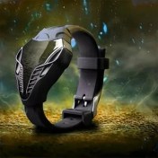 Resim Hanyang Siyah Silikon LED Dijital Saatler Spor Spor Rahat Elektronik Saat Erkekler Kadınlar Için Öğrenci Erkek Kız Üçgen Izle Reloj Saati (Yurt Dışından) 