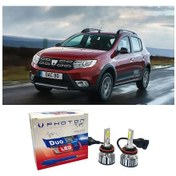 Resim Dacia Sandero Stepway Uzun Led Xenon Far Ampulü H7 Duo Yeni Seri Beyaz 2016-2020 