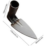 Resim Alloet Sebze Ve Çiçek Dikim Çapası - Küçük Bahçe Tarım Aracı Ordu Yeşil 