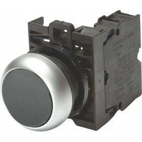 Resim Eaton M22-DR-S/K10 ,KONTAK-1A Siyah Kalıcı M22 Buton 