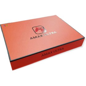Resim Amax Ultra 2.0inç Bluetoothi Çift Kordon Saat Koruma Kılıfı Android Ios Uyumlu Akıllı Saat 