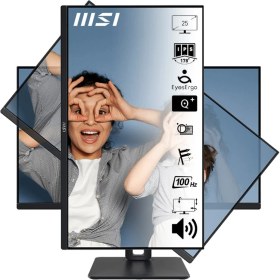 Resim MSI 24.5" PRO MP251P 1920x1080 (FHD) 16:9 FLAT IPS 100HZ 1MS ADAPTIVE-SYNC PIVOT MONITOR 