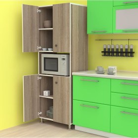 Resim Kenzlife fırın dolabı bedriye crd 185*66*45 mutfak banyo kiler ofis 