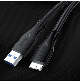 Resim Veggieg Usb 3.0 Micro B Şarj Ve Data Hdd Kablosu 1.5 Metre 