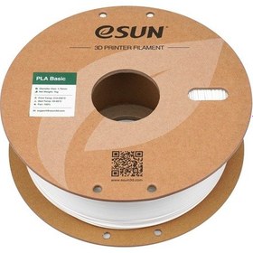 Resim Esun Pla Basic Beyaz Filament 1,75mm 1kg - Bisiparisver 