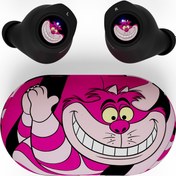 Resim Disney Alice Harikalar Diyarında Bluetooth Kulaklıklar Şarj Kılıflı - Dahili Mikrofonlu Kablosuz Kulaklıklar+30 Saate Kadar Çalma Süresi - Alice Harikalar Diyarında Kadınlar, Erkekler, Tüm Alice 