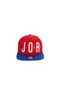 Resim Berellini Efsane Air Jordan Hip-hop Şapka Özel Koleksiyon Kırmızı - Mavi 