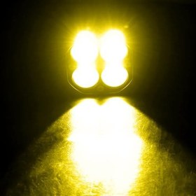 Resim Baja style 7.7 Cm Sarı XHP50 Led Spot Projektör Çalışma Lambası Off Road Spot Sel Kombo Delici Yayıcı Işık Çubuğu Pod Araç Motorsiklet Işıkları Yardımcı Sürüş Işık Barları 