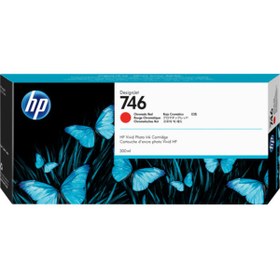 Resim HP P2v81a Chromatic Red Mürekkep Kartuş 300-ml (746) 