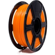 Resim FlashForge PLA 1.75mm Transparent (Şeffaf) Orange 1Kg Filament 