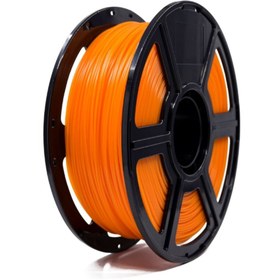 Resim FlashForge PLA 1.75mm Transparent (Şeffaf) Orange 1Kg Filament 
