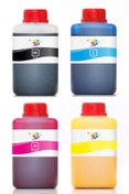 Resim Qc Epson Surecolor Sc T5400 Yazıcı Uyumlu Kartuş Mürekkebi 500ml Pro Set 4 Renk 