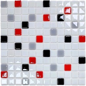 Resim MozaiKristaL Mutfak Tezgah Arası Ve Tüm Yüzeyler Için 25x25 Mm Cam Mozaik ( 1 Koli = 1 M2 Fiyatıdır ) 