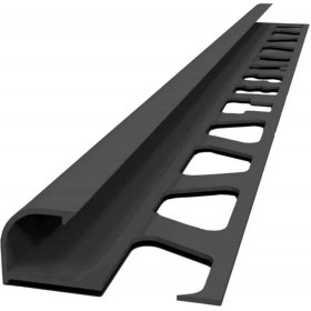 Resim Global 10 mm Siyah Seramik Köşe L Bitim Profili ( 5 ADET ) 