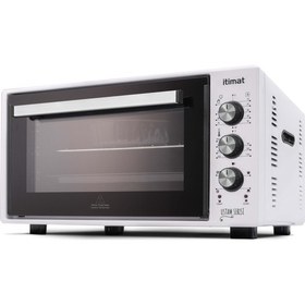 Resim Mini Köşeli Fırın 50lt Ustam Serisi 5010 Beyaz 