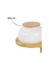 Resim Simple 3'lü Baharat Seti Standlı B5839 Beyaz 