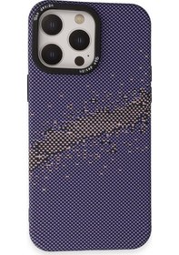 Resim İphone Uyumlu 14 Pro Max Uyumlu Kamera Korumalı Premium Bufo Kılıf Mor 