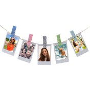 Resim Instax Dekoratif Fotoğraf Asma Mandal Seti 