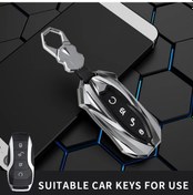 Resim Topnotch Type A Silver Byd Song Tang Pro Han Plus Atto Qin 3 Ev Dm Uzaktan Kumanda Anahtar Kılıfı 