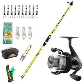 Resim Okuma Revenger Rv-55 Otta Makinesi - Bauer Malibu 420 Cm Tam Takım Lux Usta Profesyonel Hobi Surf Olta Seti -9258 
