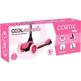 Resim Furkan Toys Cortix Scooter - Pembe - Pembe / Standart 