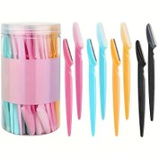 Resim 20 Adet Paslanmaz Çelik Kaş Tıraş Bıçağı - Kokusuz, Çok Amaçlı Vücut Epilasyon Aracı ile Kolay Bakım, Kişisel Hijyen ve Temizlik için Zarif Tasarım, Pürüzsüz Yüzey, İnce Detaylar, Kaliteli Malzeme, Günlük Cilt Bakımı, Şık Dış Mekan, Kadınlar için kaş tıraş bıçağı,Kadınlar İçin Yüz Tıraş Bıçağı,Kaş Tıraş Makinesi,Kadınlar için Yüz Tıraş Makinesi 