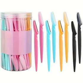 Resim 20 Adet Paslanmaz Çelik Kaş Tıraş Bıçağı - Kokusuz, Çok Amaçlı Vücut Epilasyon Aracı ile Kolay Bakım, Kişisel Hijyen ve Temizlik için Zarif Tasarım, Pürüzsüz Yüzey, İnce Detaylar, Kaliteli Malzeme, Günlük Cilt Bakımı, Şık Dış Mekan, Kadınlar için kaş tıraş bıçağı,Kadınlar İçin Yüz Tıraş Bıçağı,Kaş Tıraş Makinesi,Kadınlar için Yüz Tıraş Makinesi 