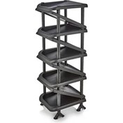 Resim 5DM Plastik Zigzag Ayakkabılık 