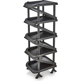 Resim 5DM Plastik Zigzag Ayakkabılık 