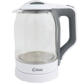 Resim Kiwi KK-3323 1800 ML Cam Işıklı Su Isıtıcı Kettle 