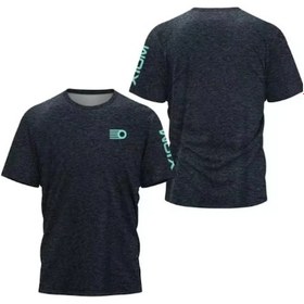 Resim Snapbuyerkek Masa Tenisi Tişörtü - Hızlı Kuruyan Spor Eğitimi T-shirt Progreen Green 
