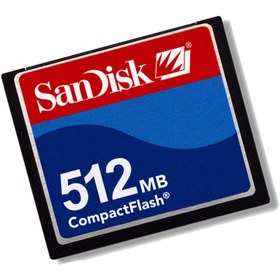 Resim SANDİSK 512 MB COMPACT FLASH HAFIZA KARTI 