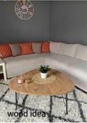 Resim wood idea 90x90 Atlantik Çam Orta Sehpa 