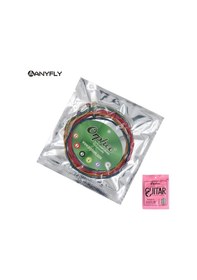 Resim Orphee Tx620-C Renkli 10-47 Akustik Gitar Tel Seti-Pena 