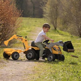 Resim Smoby Builder Max Pedallı Traktör 710304 